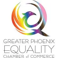 Greater Phoenix Equality Chamber of Commerce logo, representing LGBTQ+ inclusive business community.