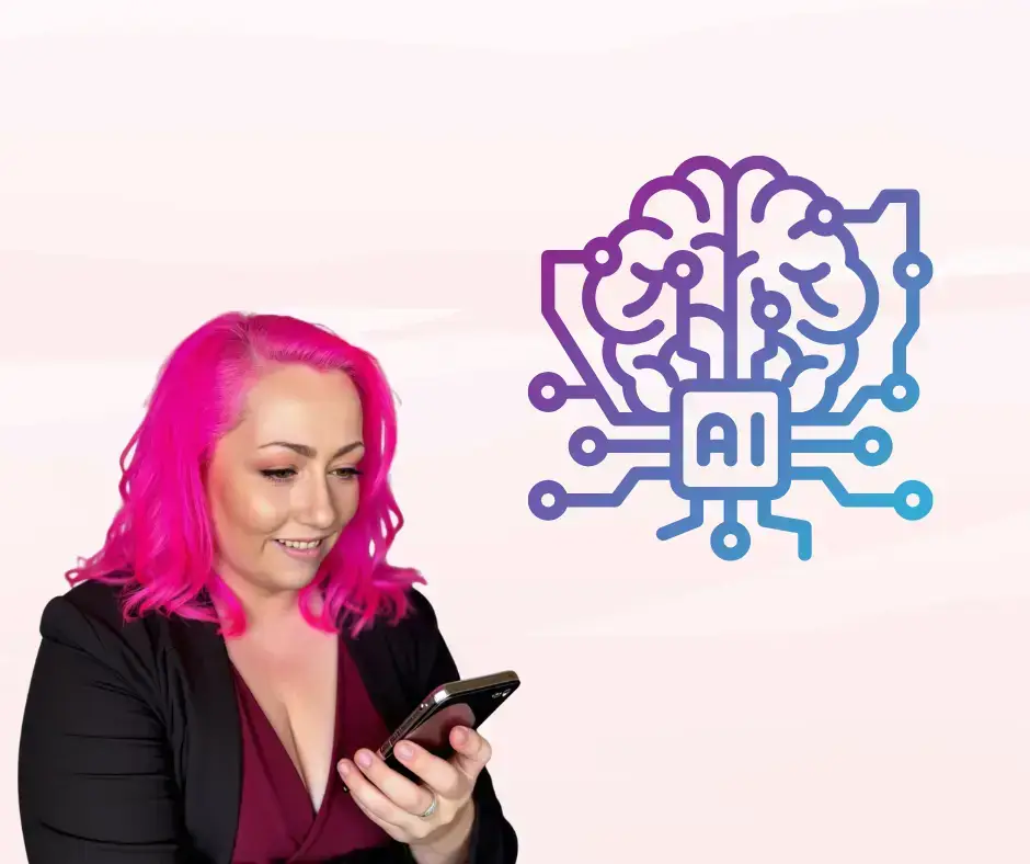 Karen Hewitt, Disruptive Social Media Strategist, teaching how AI transforms social media marketing