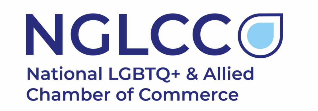 National LGBT Chamber of Commerce (NGLCC) Logo – LGBTQ+ business certification for Blossom to Success