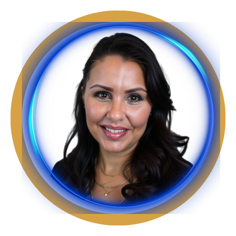 Headshot of Marina Tudor, psychotherapist, providing professional validation of the psychological accuracy of the Perception → Position™ assessment.