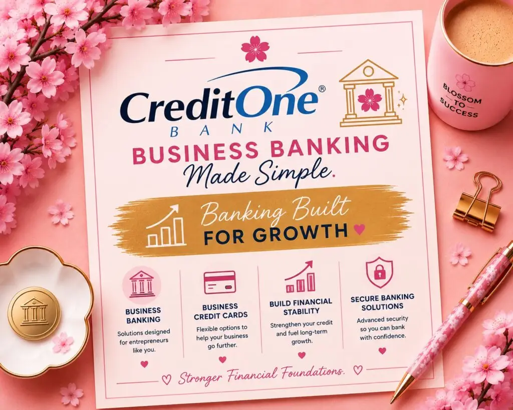 Credit one business banking services providing business credit cards, banking solutions, and financial management tools for entrepreneurs and small business owners.