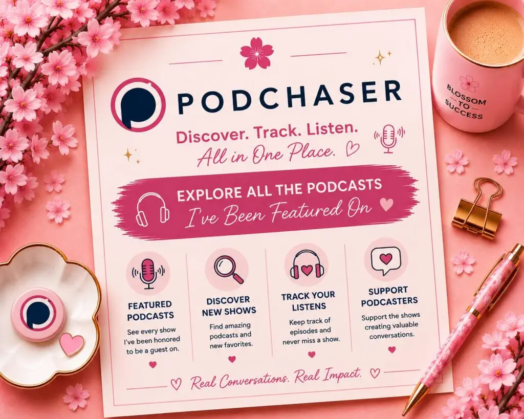 Podchaser profile showcasing podcast interviews, guest appearances, speaking engagements, and conversations featuring karen hewitt of blossom to success.