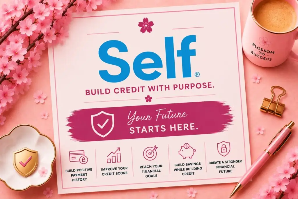 Self credit builder account designed to help improve credit history and financial stability.